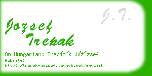 jozsef trepak business card